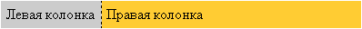 Рис. 3. Линия между колонок