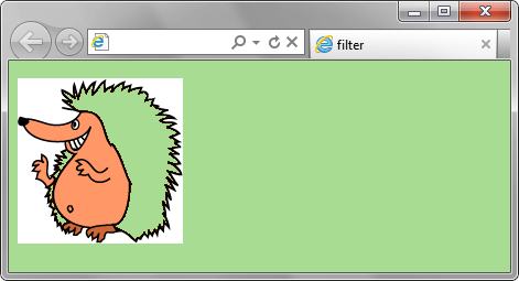 Прозрачные участки в изображении